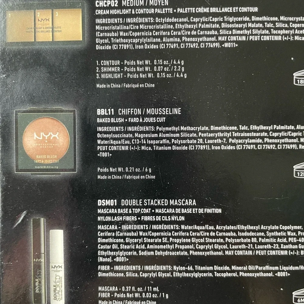NYX professional make up highlight & Contour kit